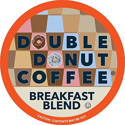 Double Donut Coffee Breakfast Blend Coffee Pods