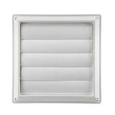 Industries, Inc.-8" White Plastic Louver Vent (Price Per Piece). Item #363W, ...