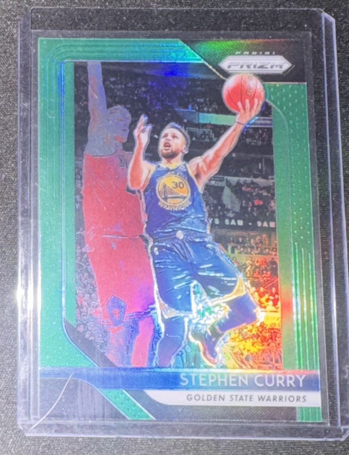 2018-19 Panini Prizm - Stephen Curry #222 Green Prizm