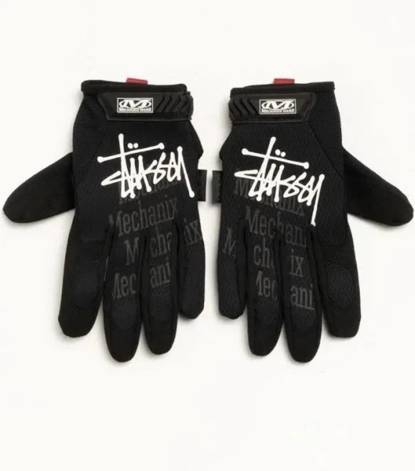 Stussy Mechanix Work Gloves - Size Extra Large ( XL ) - Black - NEW With Tags