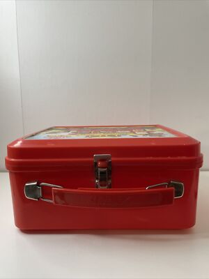鉄製　BOX 80's Thundercats Action Cartoon Superhero Vintage 80s Metal Lunchbox