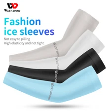 Arm Sleeves UV Sun Protection Breathable Cycling Arm Cover Cooling Sun Sleeves