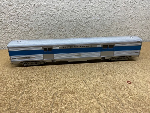 Athearn #1815 HO Baltimore & Ohio Built Full Baggage Car -Kds & Metal Whls - Bxd