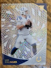 2020 Chronicles Clear Vision SAM EHLINGER RC HOLO GOLD SSP # 02/10 COLTS