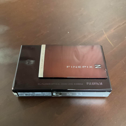 Fujifilm FINEPIX Z100fd Brown 8.0 MP Compact Digital Camera From Japan Working - Picture 6 of 13