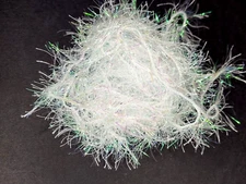 CRYSTAL ICE HACKLE - PEARL - 5 Yds. - Feather Replacement - Fly Tying Materials
