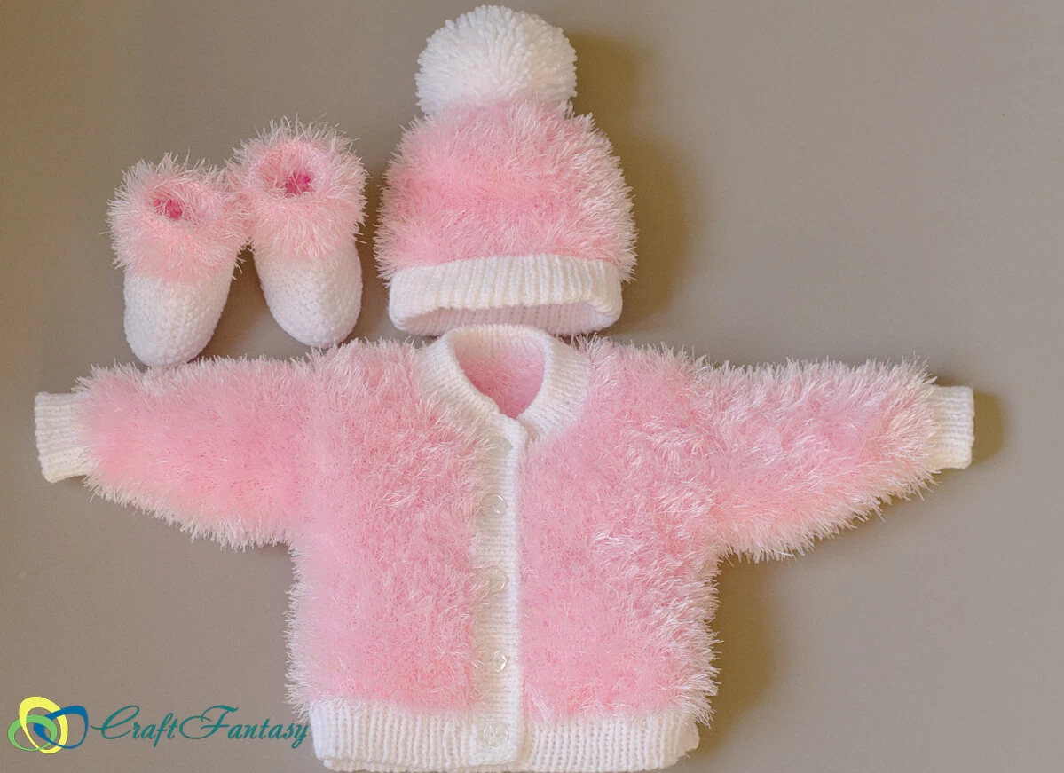 Hand knitted top baby cardigans ebay