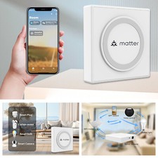 Buje de rosca de materia Zigbee Tuya Smart Home Bridge Matter Gateway Hub