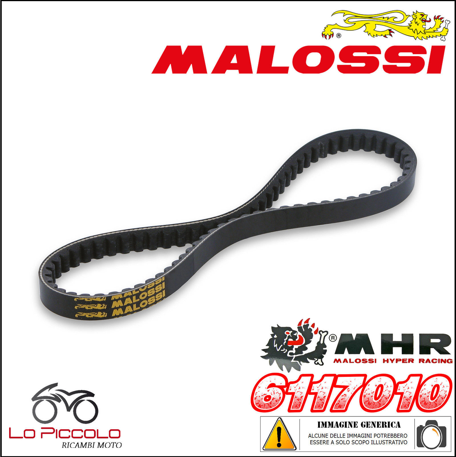 MF3953 Cinghia X K Belt Malossi Malaguti F12 / Ciak 100cc 2T Mot Franco Morini