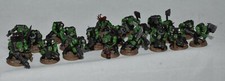 20x Warhammer Orks Painted Lot Ork Boz 40K Orcs 