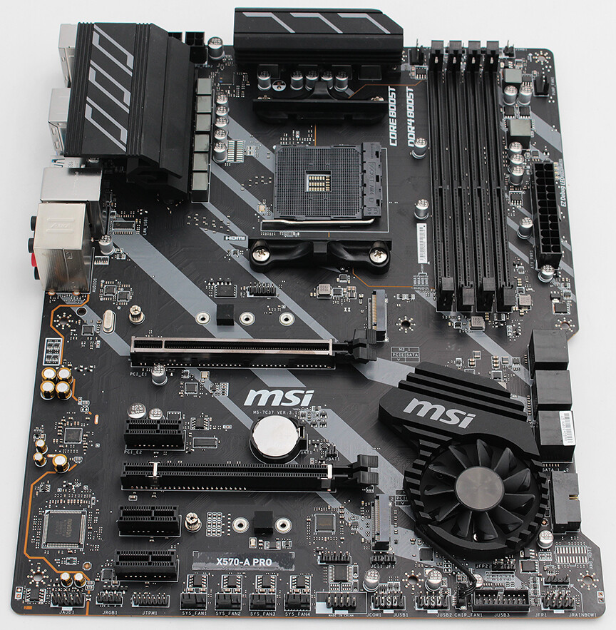 MSI X570A PRO Motherboard (AMD AM4, DDR4, m.2, USB 3.2, ATX