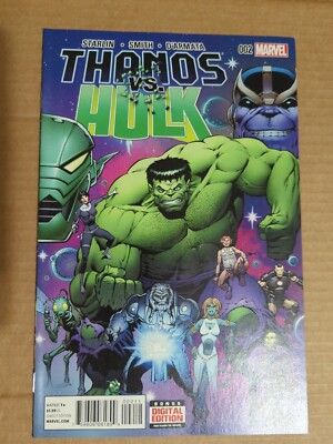 Thanos vs Hulk＋Contest全2巻含む5冊 Marvel Comics Thanos vs. Hulk #2 2015 new | eBay