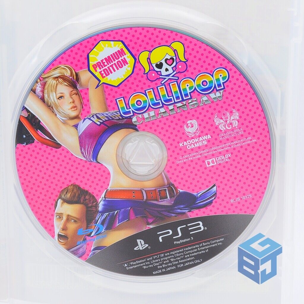 PlayStation 3 LOLLIPOP CHAINSAW Premium Edition PS3 Japanese version disc  only 4582350660029