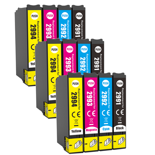 12 Ink Cartridge Fits For Epson XP235 XP245 XP342 XP345 XP455 XP