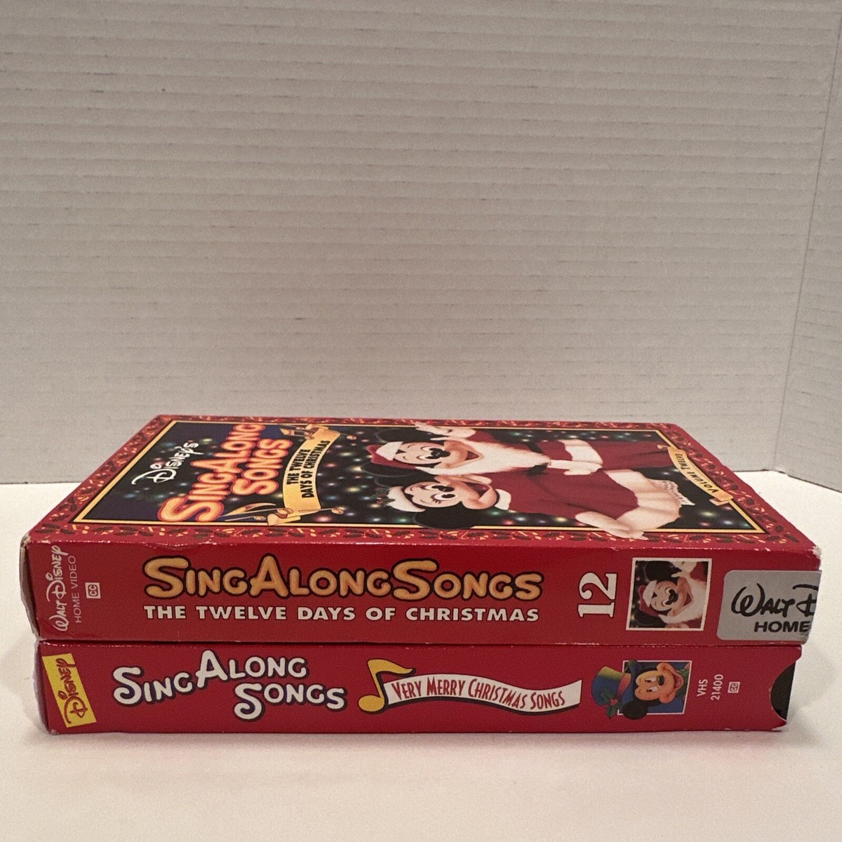 Disney Sing Along Songs The Twelve Days of Christmas VHS