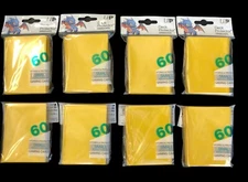 480 Ultra Pro SMALL Size Yellow CCG / TCG Deck Protector FREE SHIPPING!