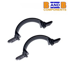 DOOR PULL GRAB HANDLES INNER x 2 VW T2 VAN BAY TRANSPORTER CAMPER A2107