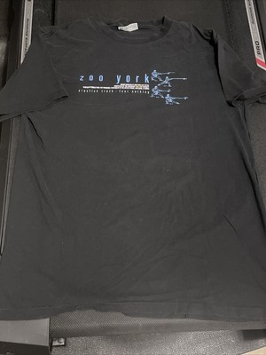 VTG Zoo York T Shirt NYC Skateboarding True East 90