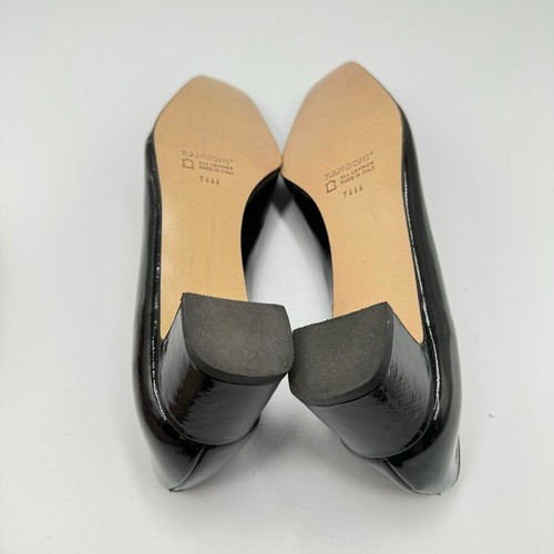 Rangoni Firenze Casual Womens Pump BLK Size 7 Made In Italy - Picture 5 of 6