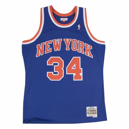 Herren Mitchell & Ness NBA Swingman Road Trikot Knicks 91 Charles Oakley - Bild 1 von 3