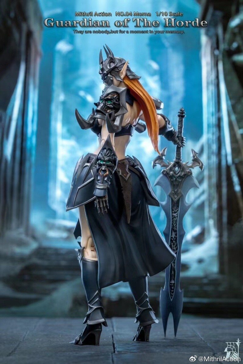 NEW AUTHENTIC MITHRIL ACTION GUARDIAN OF HORDE NO. 04 MORNA 1/10