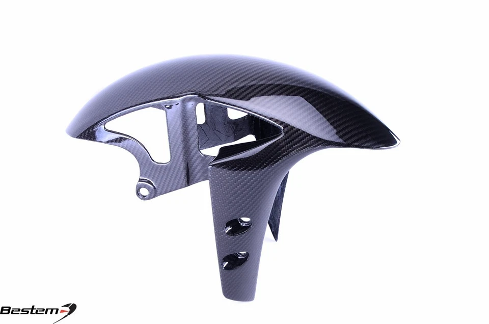 Guarda-lamas dianteiro sarja Yamaha 2016 - 2019 FZ10 MT10 fibra de carbono - Imagem 4 de 4