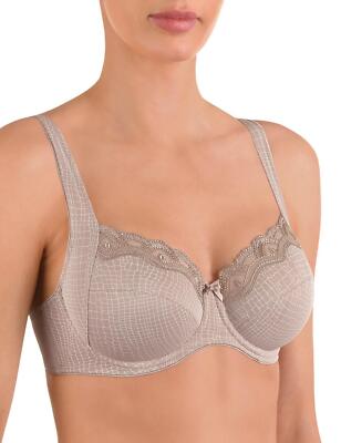 Felina Joy Print Bra 205211 Underwired Non Padded Full Coverage Womens Lingerie