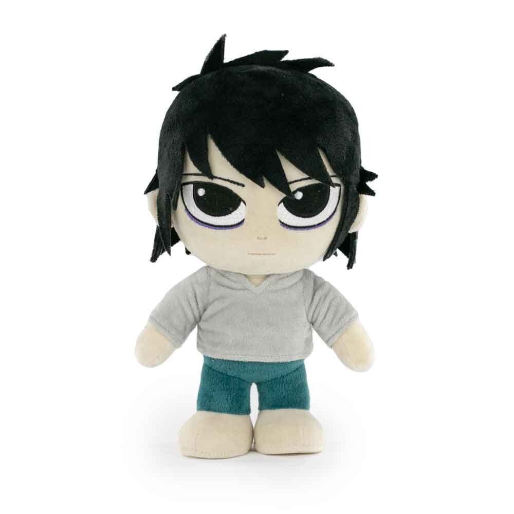 Death Note peluche L 28 cm pour décorer votre lit ou votre bureau de gamer