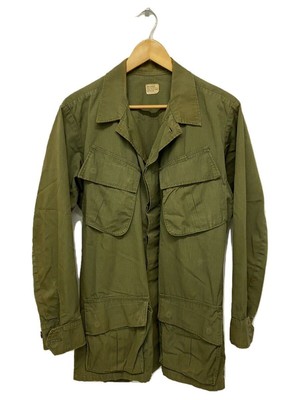 US.ARMY Military Jacket S Cotton 100-68-C-1827 Jungle Fatigues 60s 