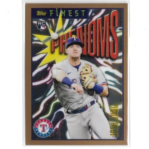 JOSH JUNG 2023 TOPPS FINEST FLASHBACKS #87 RANGERS