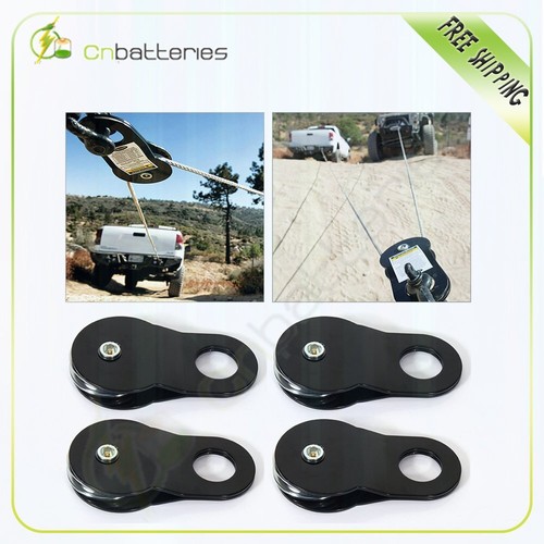 10 TON 22000lbs Snatch Block recovery Winch Pulley off road ATV UTV Tow