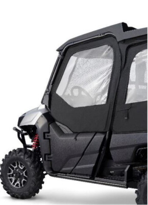 2023-2026 Genuine Honda Pioneer 700 700-4 Front Fabric Doors Black