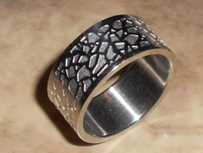 NEW with Tags Stainless Steel Men's Band Ring size 12