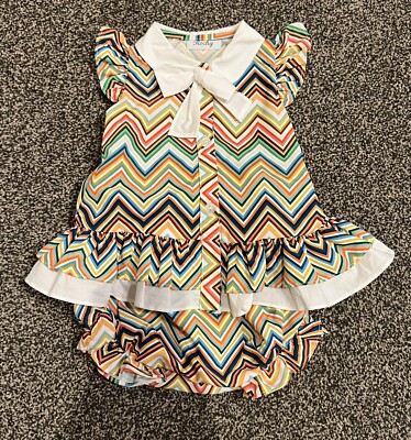 Rochy Mädchen Zick Zack Jam Hose Outfit 12 Monate