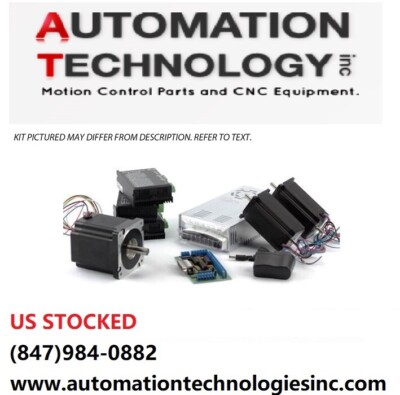 3-Axis NEMA23, 34 Sieg Kit (1x 906 oz/in, 2×570 oz/in, 3 Digital Drivers)