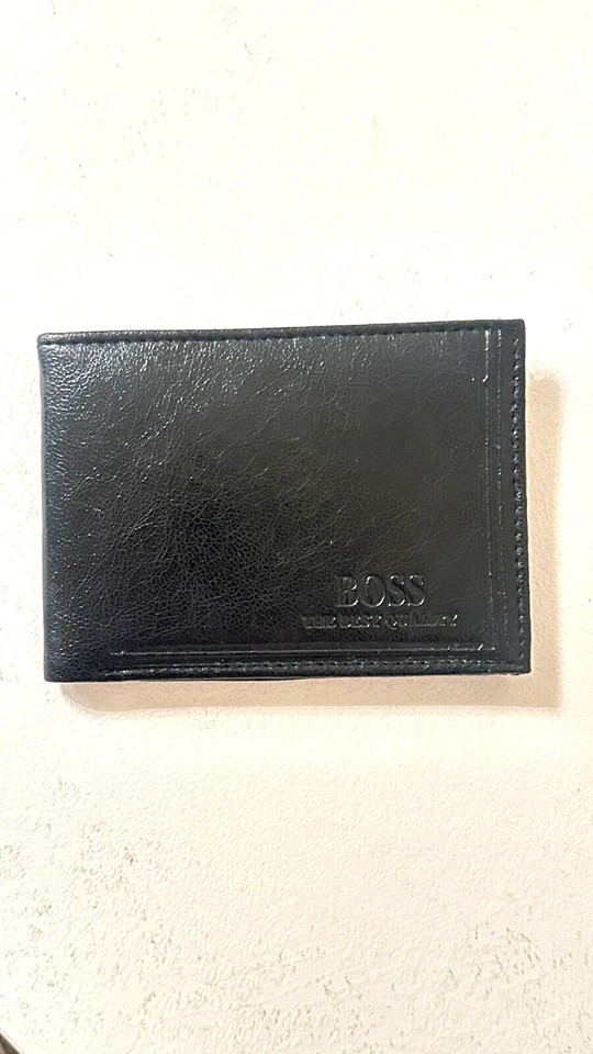 CARTERA HOMBRE HUGO BOSS NEGRA VINTAGE Foto 2 de 4