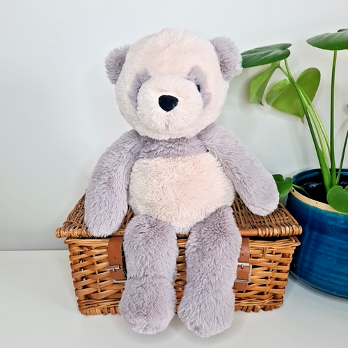 Jellycat Medium Buckley Panda - Snugglet Panda - Grey & White Beanie Panda 14”