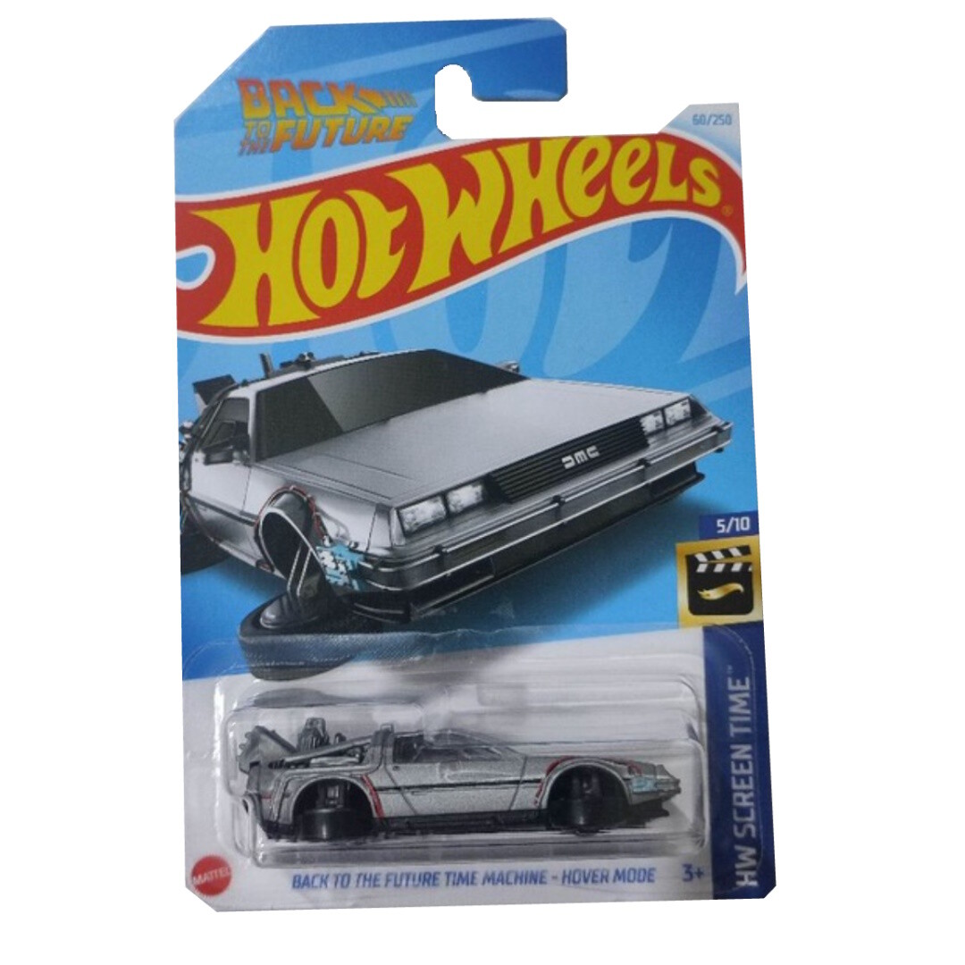 Hot Wheels Die-Cast DeLorean Vehicle Back To The Future Time