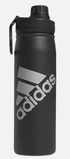 Adidas original 600 ml 20 oz. Stainless Steel Water Bottle Hot/Cold NEW