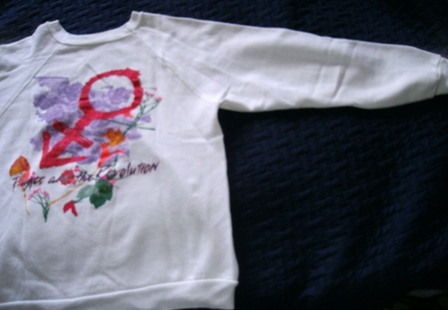 Felpa Prince Revolution - Proprietario originale - 1984 - Tour mondiale - HTF - Design - Foto 9 di 12