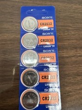 5 PACK SONY CR2032 CR 2032 3V Lithium Batteries