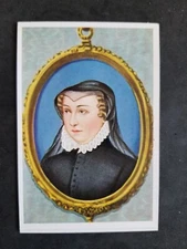1933 Reemtsma KATHARINA DE MEDICI ( KONIGIN VON FRANKREICH ) card # 34