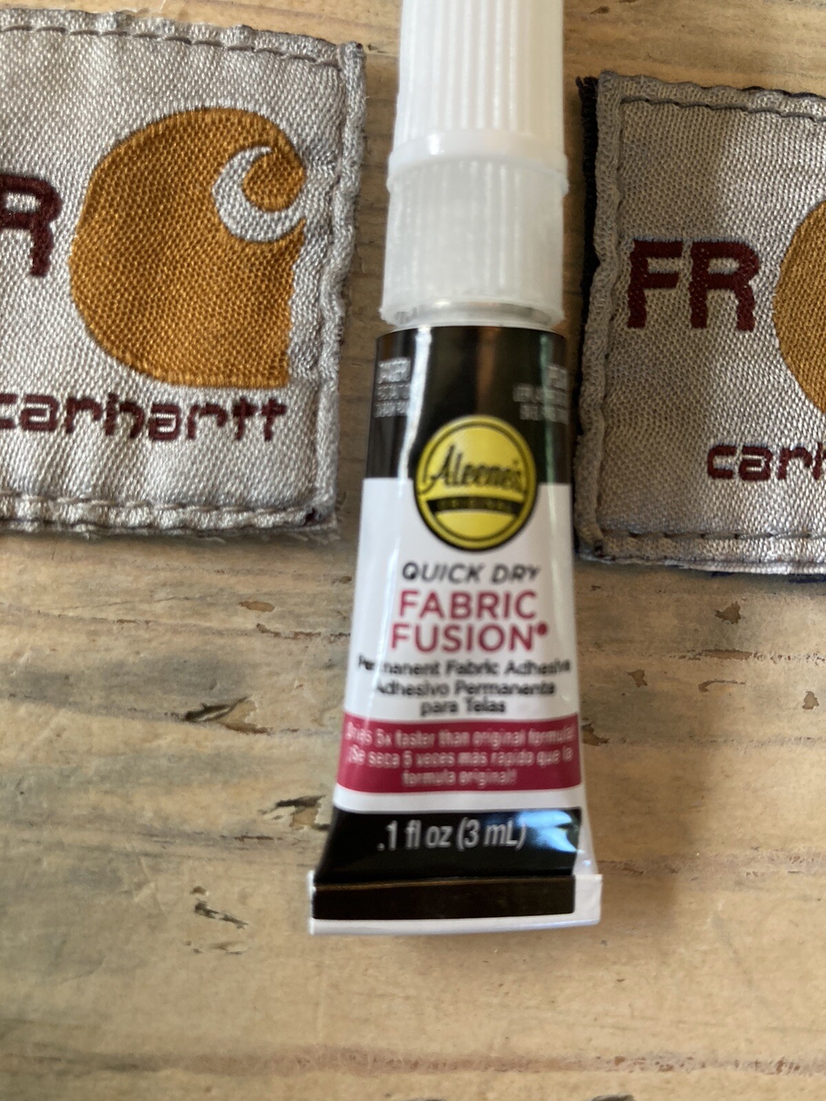 Купить 2 Authentic Carhartt FR Tags Patches With Glue на Аукцион из