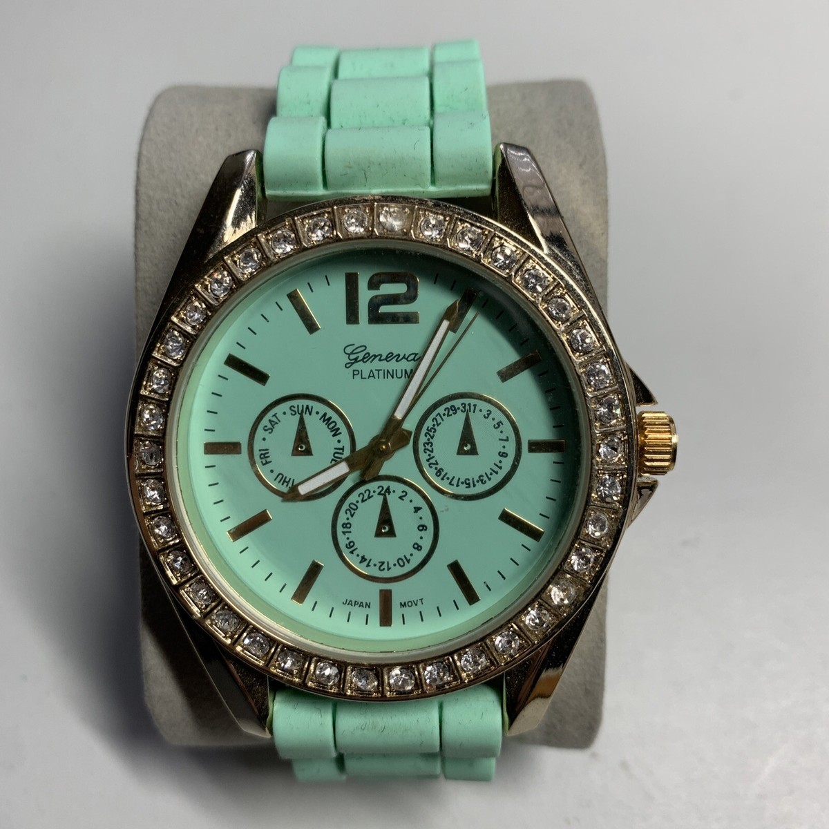 ✔️Geneva Mint Silicone Watch Geneva Mint Women main image 2