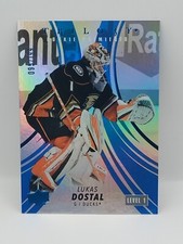 2022 Upper Deck Trilogy Premieres Blue /199 Level 1 Lukas Dostal #115 Rookie RC.