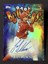 2023 Topps FOIL REFRACTOR Baby Boomers ROOKIE AUTO Joey Meneses item 11