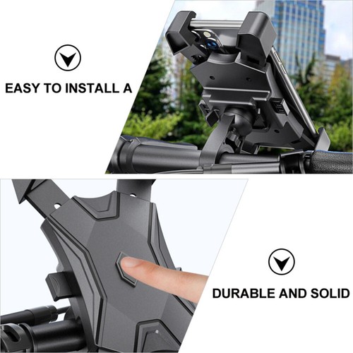 Electric Vehicle Mobile Phone Holder Bicycle Holders Handlebar Mount Bracket - 第 2/12 張圖片