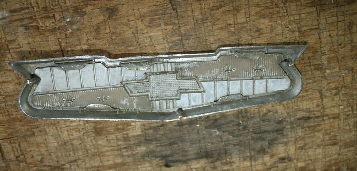 1956 1957 Chevy 3722454 Trunk Lid Emblem Bezel | eBay
