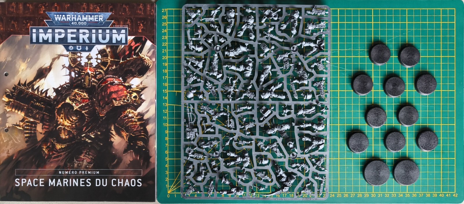 Chaos Space Marines Warhammer Imperium 13 figurines pour vos soirées jeux