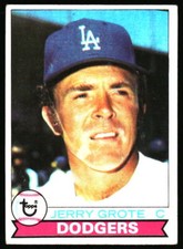 1979 Topps Jerry Grote #279 Los Angeles Dodgers